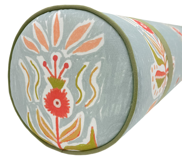 OCS X LDC | THE BOLSTER | LULIE WALLACE : REBEKAH // FRENCH BLUE + RIBBON TRIM // LEAF