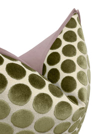 LUNA CUT VELVET // OLIVE | LDC