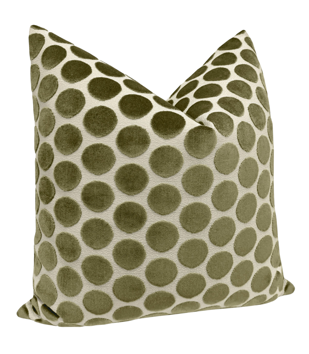 LUNA CUT VELVET // OLIVE