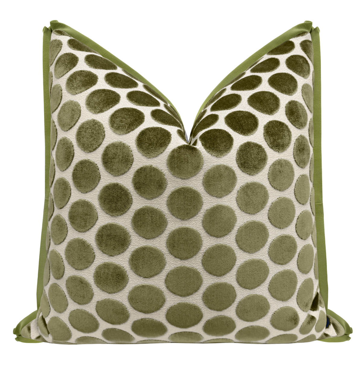 LUNA CUT VELVET // OLIVE | LDC