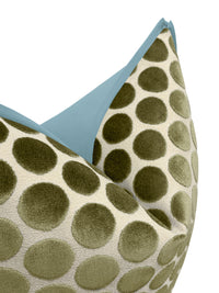 LUNA CUT VELVET // OLIVE | LDC