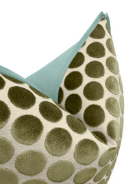 LUNA CUT VELVET // OLIVE | LDC