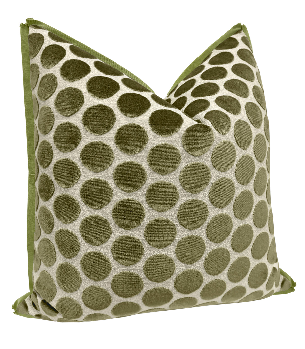 LUNA CUT VELVET // OLIVE | LDC