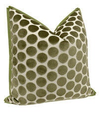 LUNA CUT VELVET // OLIVE | LDC