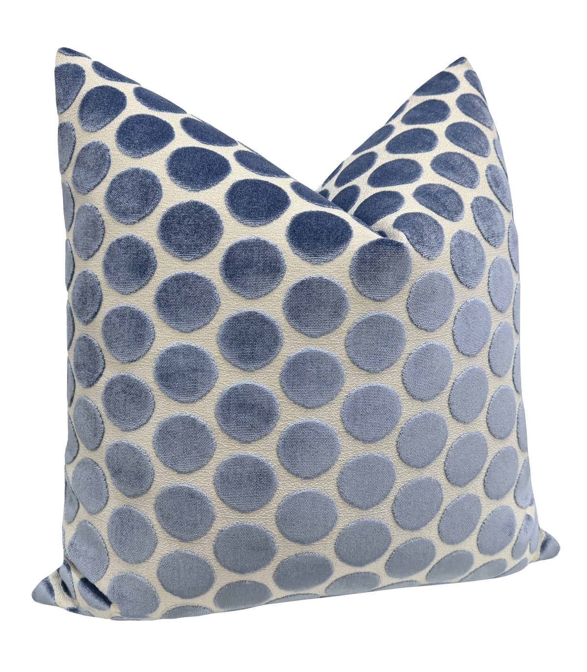 LUNA CUT VELVET // CAPRI BLUE