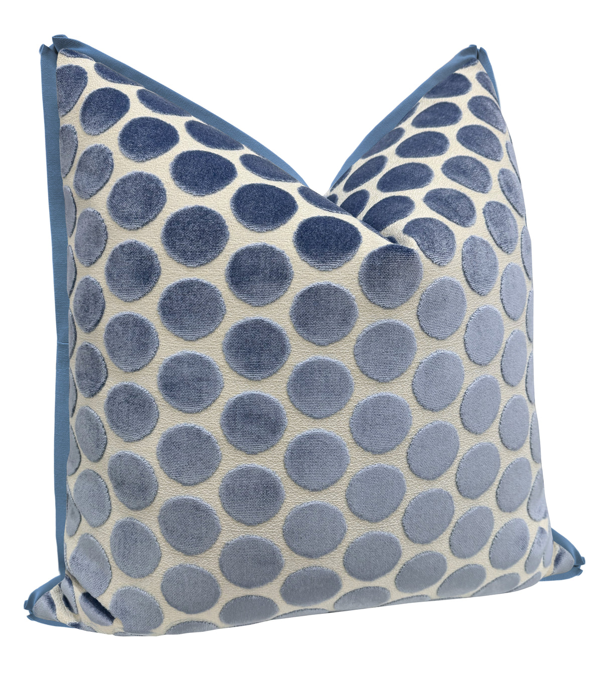 LUNA CUT VELVET // CAPRI BLUE | LDC
