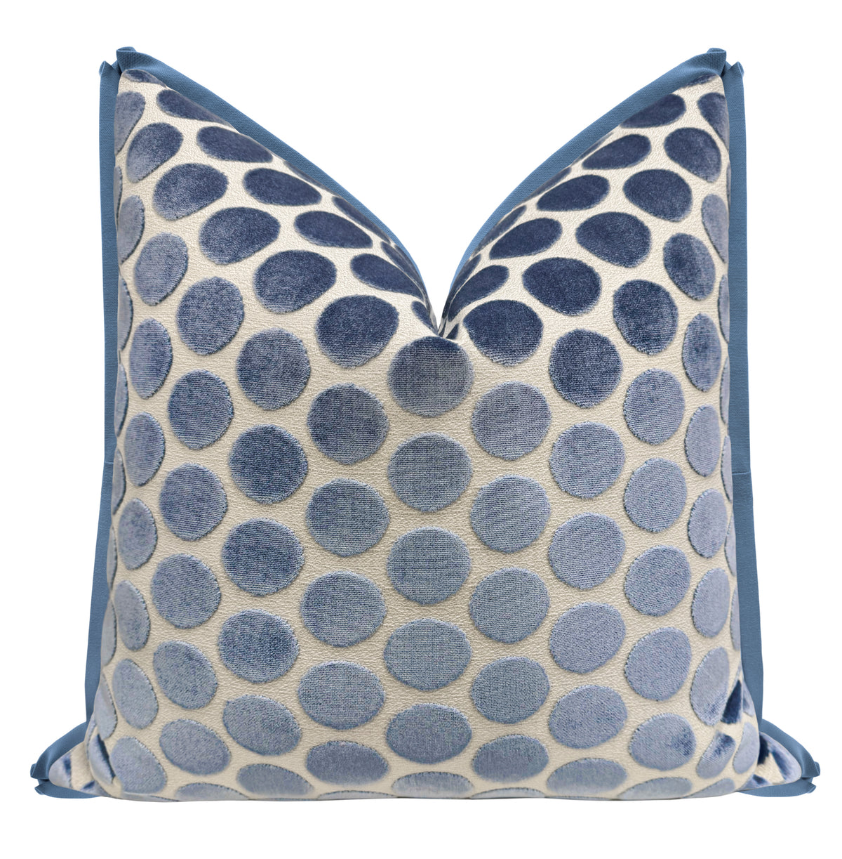 LUNA CUT VELVET // CAPRI BLUE | LDC