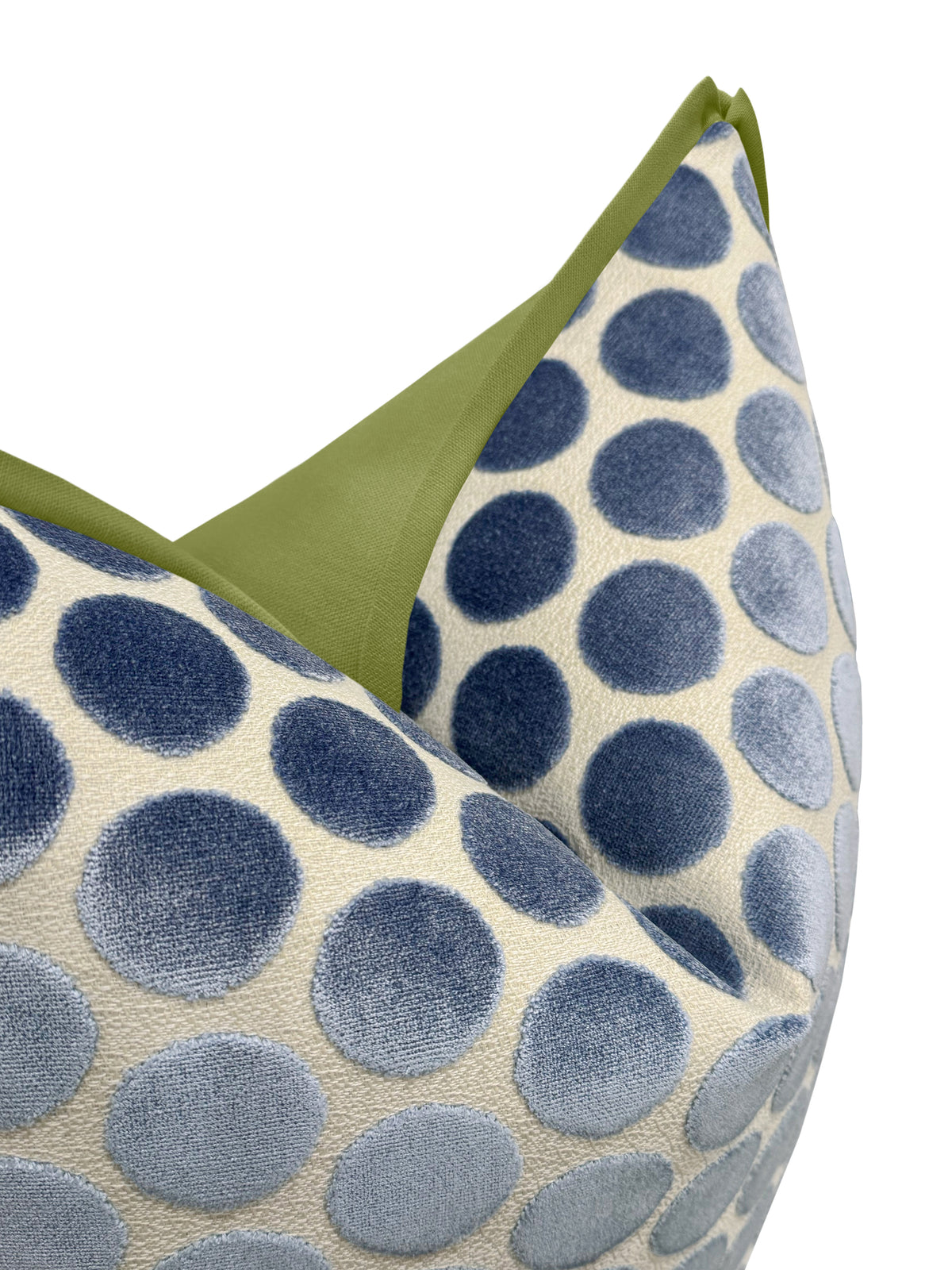 LUNA CUT VELVET // CAPRI BLUE | LDC