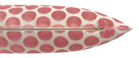 THE XL LUMBAR :: LUNA CUT VELVET // CARNATION