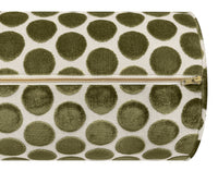 THE BOLSTER :: LUNA CUT VELVET // OLIVE