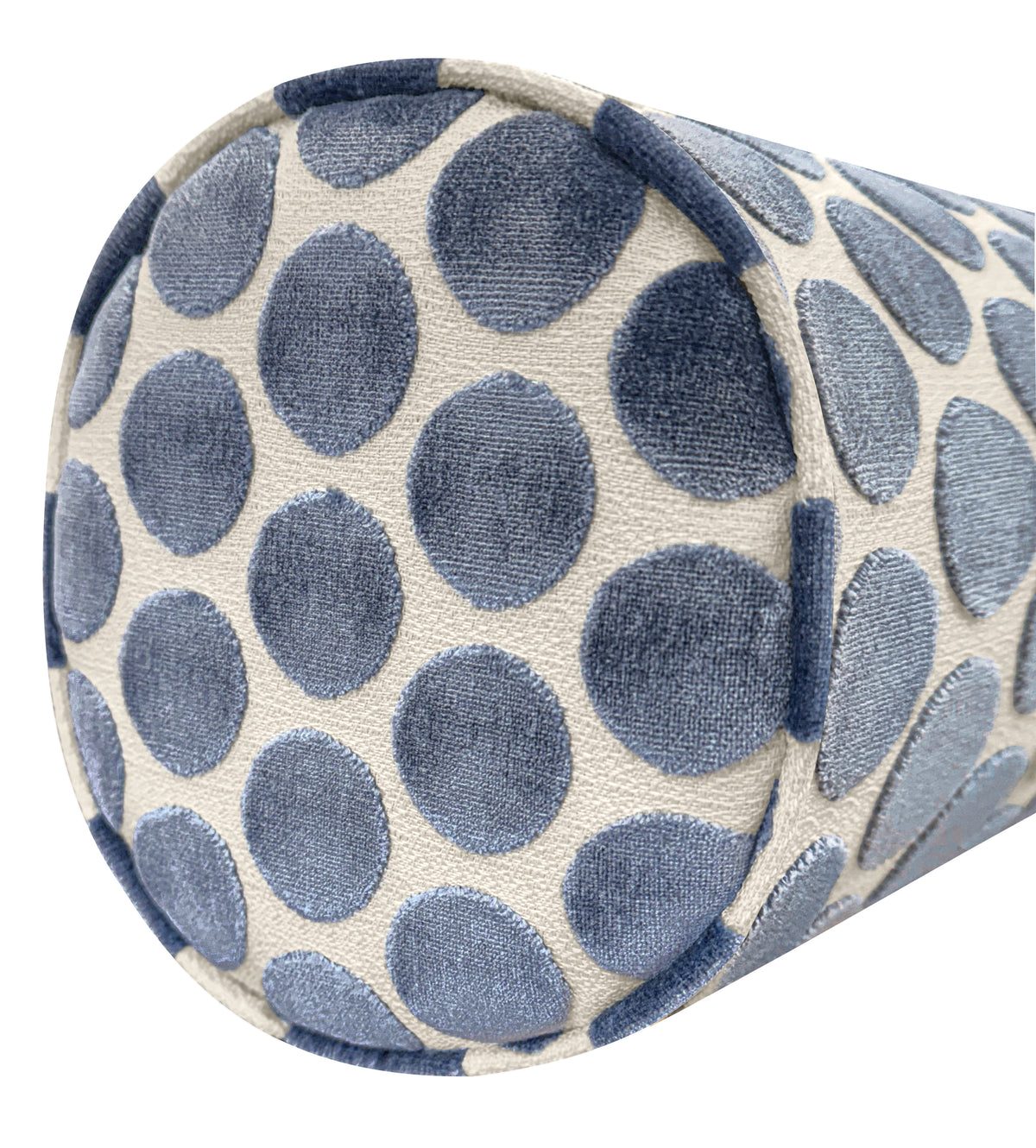 THE BOLSTER :: LUNA CUT VELVET // CAPRI BLUE