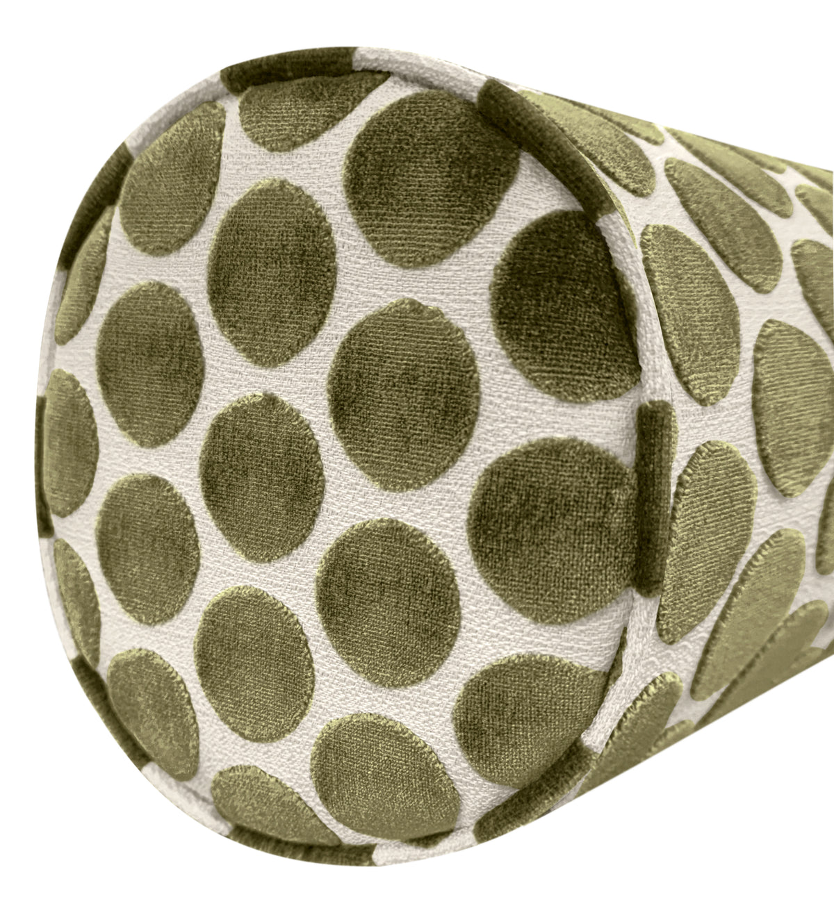 THE BOLSTER :: LUNA CUT VELVET // OLIVE