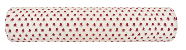THE BOLSTER :: BERRY HAND BLOCK PRINT // IRON & ROSE | SCHUMACHER