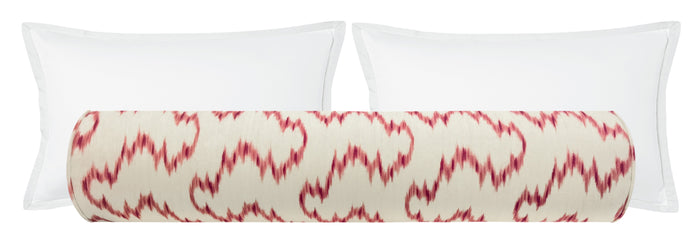 THE BOLSTER :: MALLORCAN IKAT // BERRY | LEE JOFA