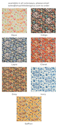 MING DRAGON PRINT // AQUA | BRUNSCHWIG & FILS