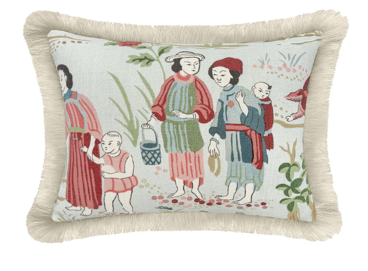 THE MINI :: YANGTZE RIVER // AQUA + FRINGE | SCHUMACHER