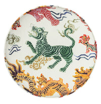 THE TIGHT ROUND OTTOMAN :: MYSTIC TIGER