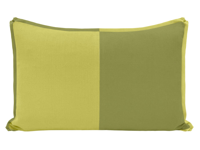 THE TONAL DUET | THE LITTLE LUMBAR :: CLASSIC LINEN // CHARTREUSE + OLIVE