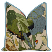 NYMPHEUS LINEN // STONE & PISTACHIO | LEE JOFA