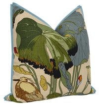 NYMPHEUS LINEN // STONE & PISTACHIO | LEE JOFA