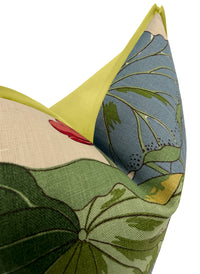 NYMPHEUS LINEN // STONE & PISTACHIO | LEE JOFA