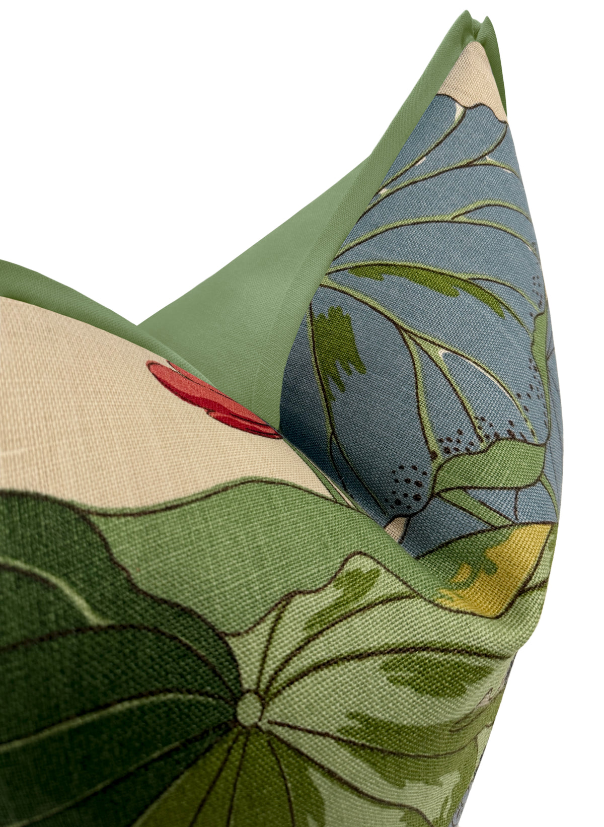 NYMPHEUS LINEN // STONE & PISTACHIO | LEE JOFA