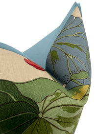 NYMPHEUS LINEN // STONE & PISTACHIO | LEE JOFA