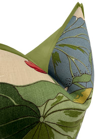 NYMPHEUS LINEN // STONE & PISTACHIO | LEE JOFA