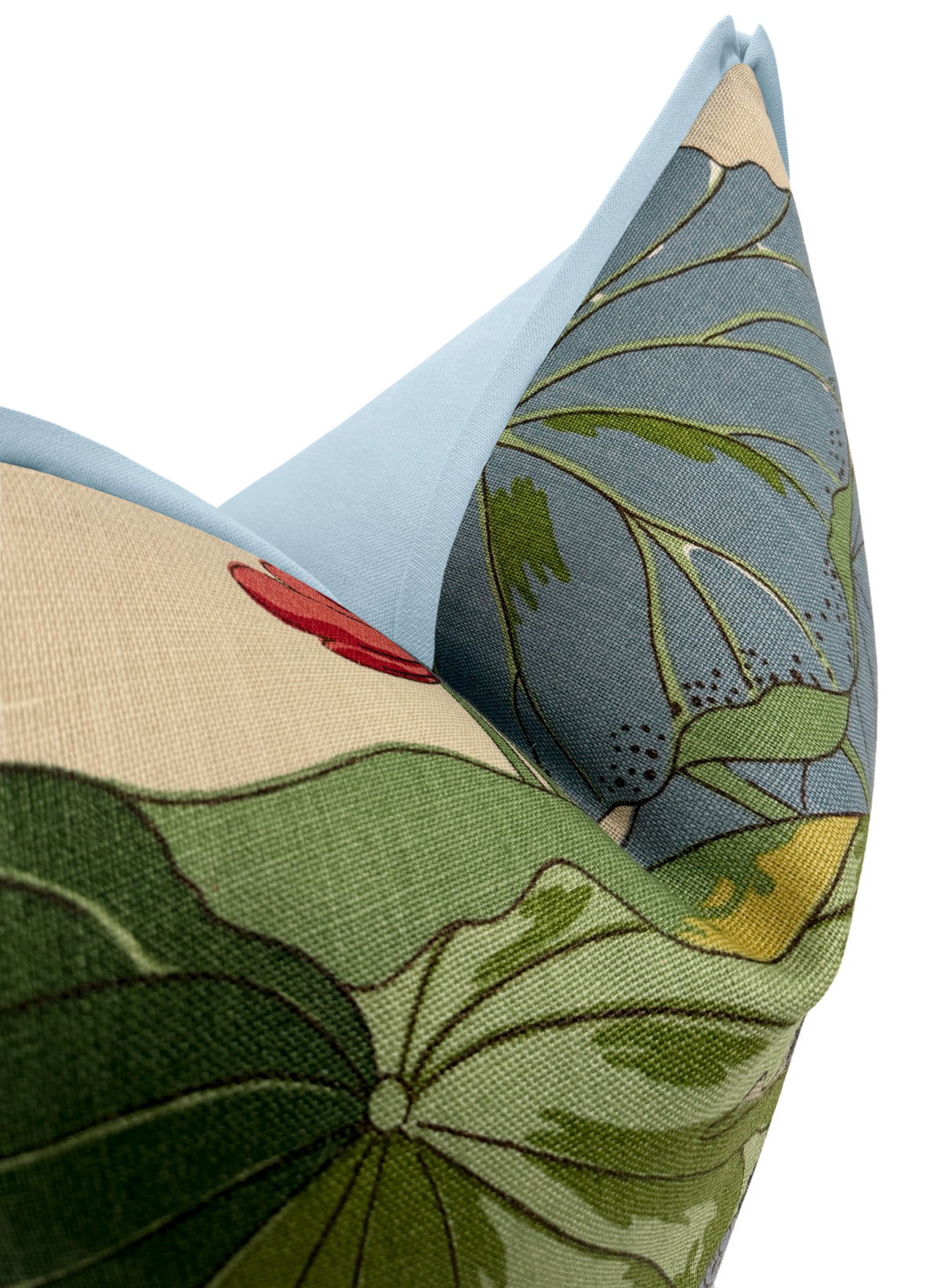 NYMPHEUS LINEN // STONE & PISTACHIO | LEE JOFA