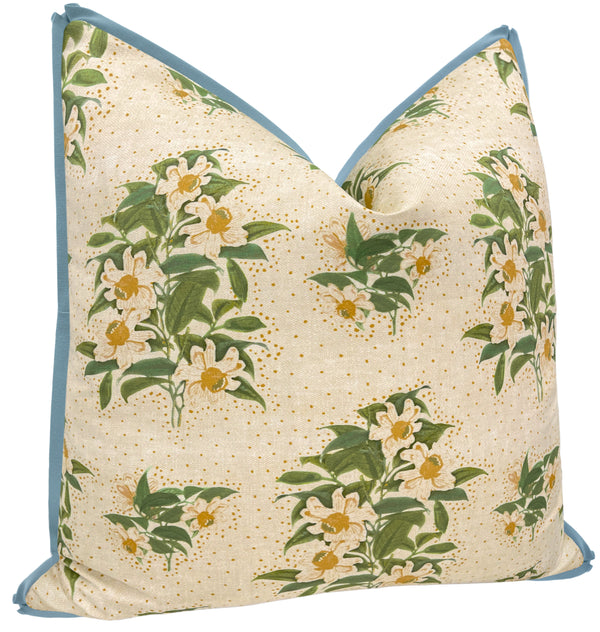 OCS X LDC | LULIE WALLACE : OLIVIA + CLASSIC LINEN // HYDRANGEA BLUE