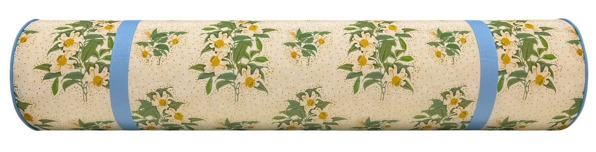 OCS X LDC | THE BOLSTER | LULIE WALLACE : OLIVIA + RIBBON TRIM // HYDRANGEA BLUE