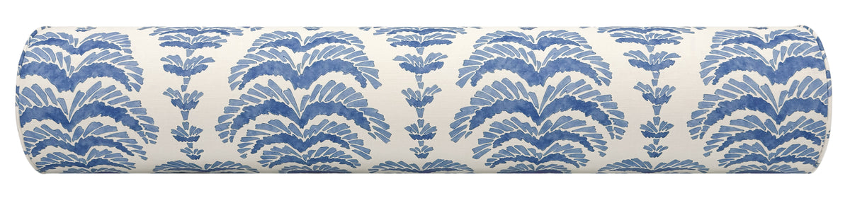 THE BOLSTER :: PONCHETTE PRINT // DELFT | BRUNSCHWIG & FILS