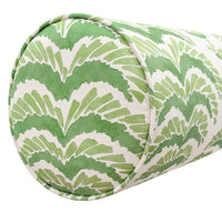 THE BOLSTER :: PONCHETTE PRINT // LEAF | BRUNSCHWIG & FILS