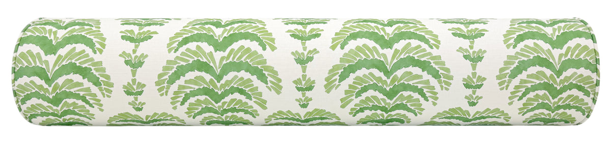 THE BOLSTER :: PONCHETTE PRINT // LEAF | BRUNSCHWIG & FILS