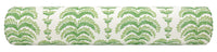 THE BOLSTER :: PONCHETTE PRINT // LEAF | BRUNSCHWIG & FILS