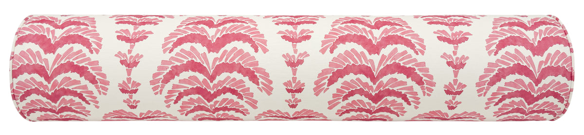 THE BOLSTER :: PONCHETTE PRINT // PINK | BRUNSCHWIG & FILS