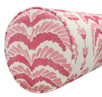 THE BOLSTER :: PONCHETTE PRINT // PINK | BRUNSCHWIG & FILS