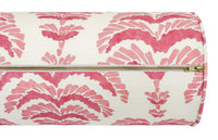 THE BOLSTER :: PONCHETTE PRINT // PINK | BRUNSCHWIG & FILS