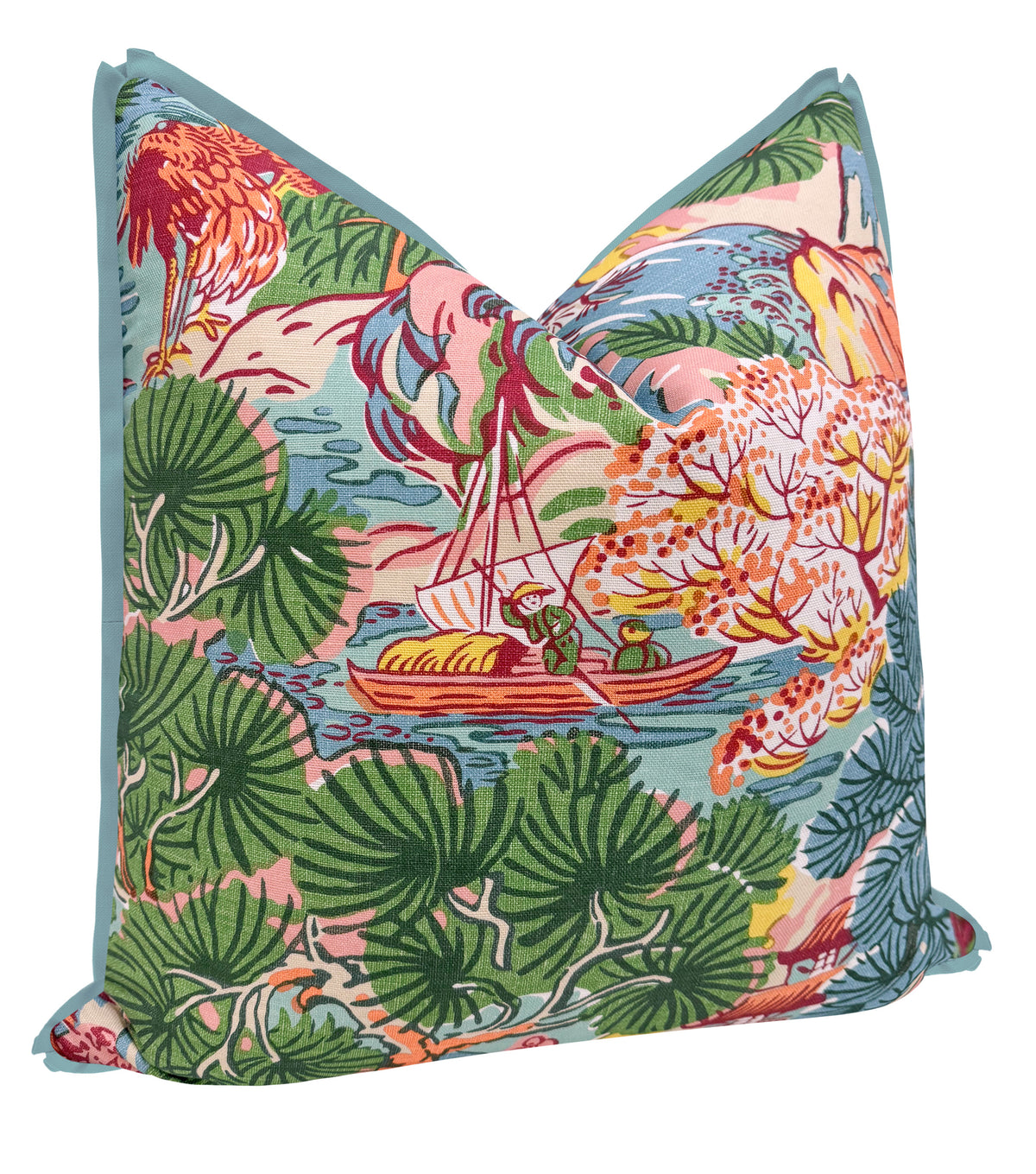 PAGODA TREES // PINK AND GREEN | THIBAUT