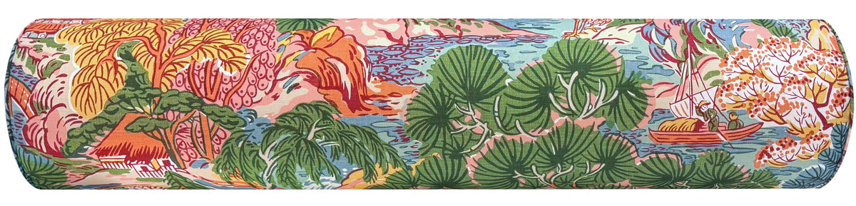 THE BOLSTER :: PAGODA TREES // PINK AND GREEN | THIBAUT