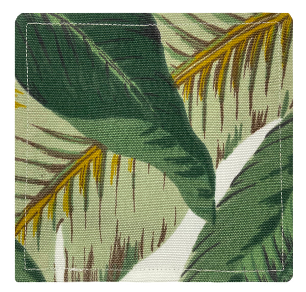 FINAL SALE : COCKTAIL NAPKINS :: PALM LEAF