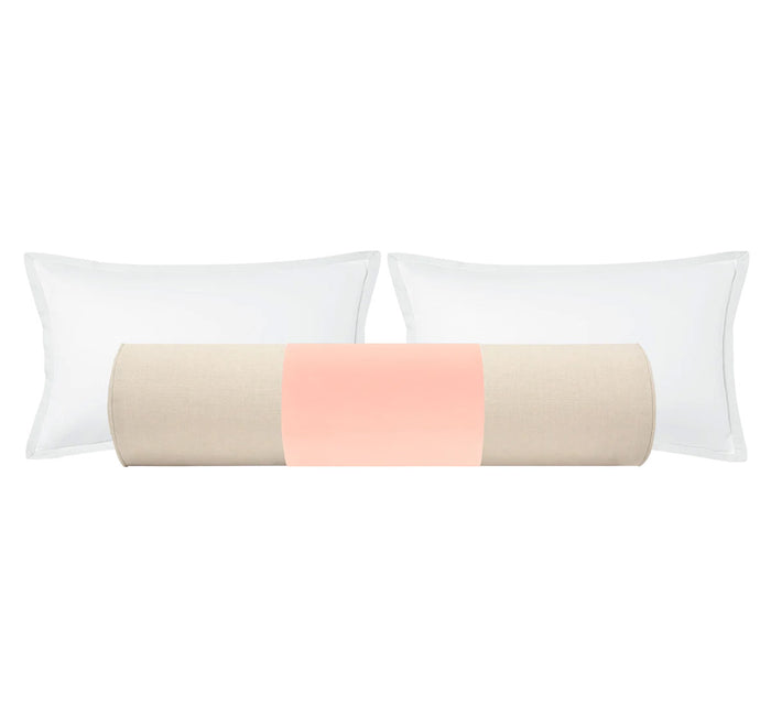 PANEL // THE BOLSTER :: STUDIO VELVET // PINK PEONY