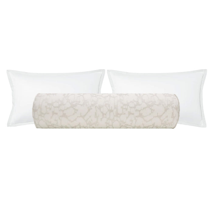 THE BOLSTER :: PASTICHE LINEN // ALABASTER