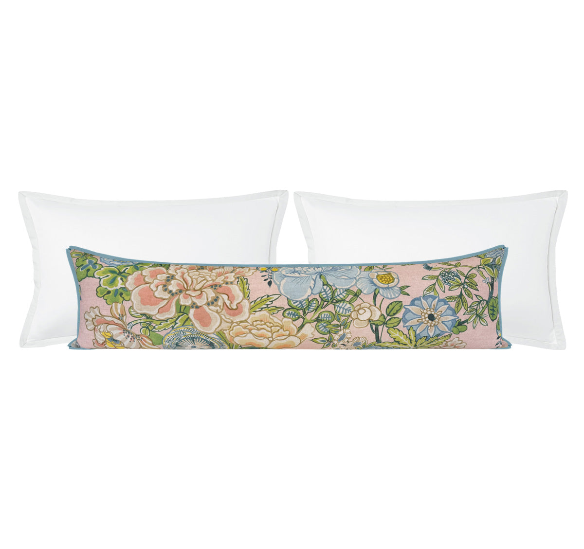 THE XL LUMBAR :: PEONY GARDEN // BLUSH | THIBAUT