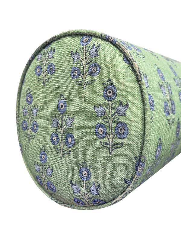 THE BOLSTER :: POPPY SPRIG // GREEN | GP & J BAKER