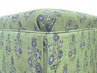 THE SKIRTED OTTOMAN :: POPPY SPRIG | GP & J BAKER