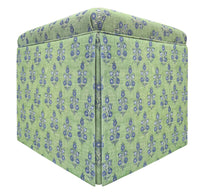 THE SKIRTED OTTOMAN :: POPPY SPRIG | GP & J BAKER