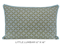 OCS X LDC II | ELLISTON HOUSE : POSEY // MOSS + CLASSIC LINEN // HYDRANGEA BLUE