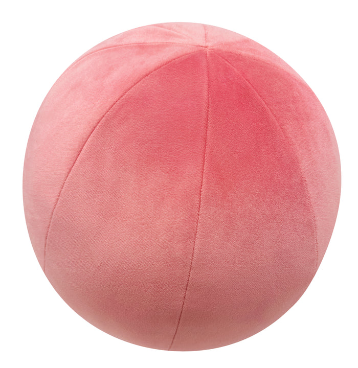 THE STANDARD BALL PILLOW :: MELROSE VELVET // ROSÉ PINK