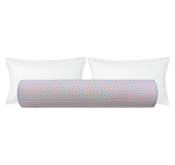 BOLSTER | ELLISTON HOUSE : DELLA DOT // RADISH